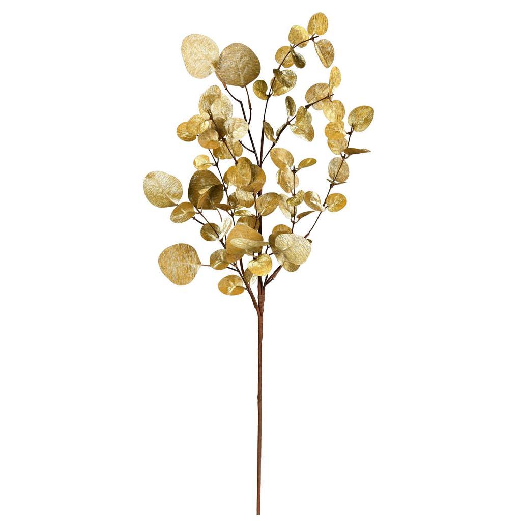 34" Gold Eucalyptus Spray (3 pack) 1