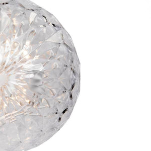 30 Light x 6" White Wire Warm White LED Crystal Ball 2