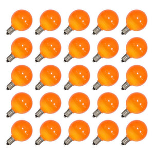 .96 watt G40 Orange Ceramic LED Candelabra Screw (E12) Base (25 pack) 1