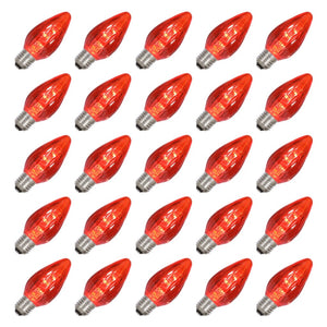 0.96 watt F15 Medium Screw Base Red LED (25 pack) 1