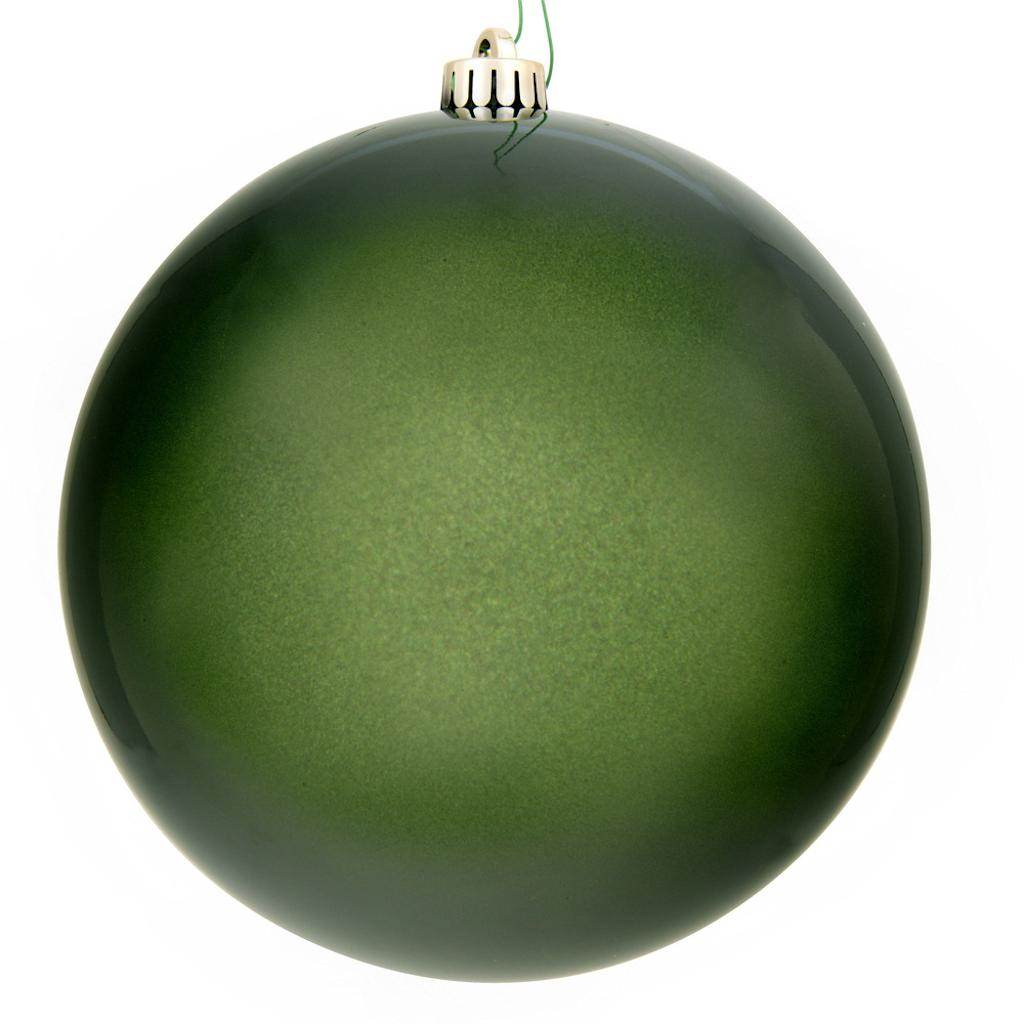 10" Juniper Candy Ball Drilled Christmas Ornament 1