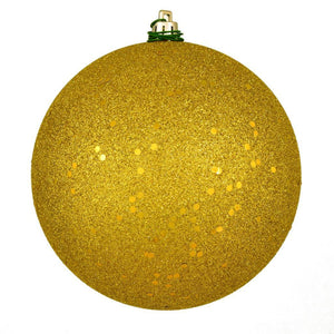 6" Medallion Sequin Ball Christmas Ornament (4 Pack) 1