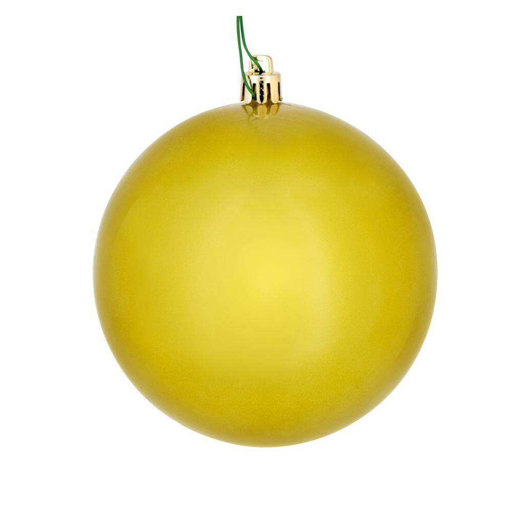 8" Medallion Candy Ball Christmas Ornament 1