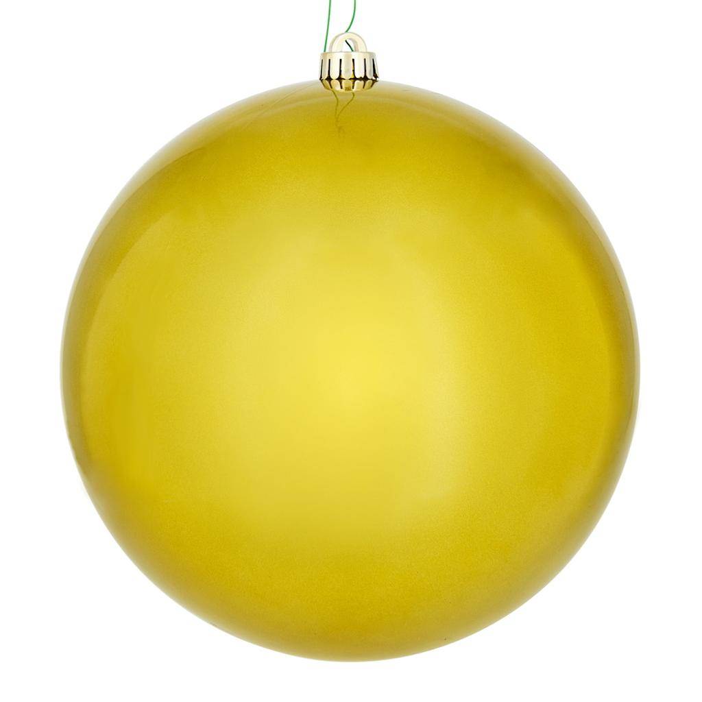 10" Medallion Candy Ball Christmas Ornament 1