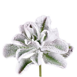6"-8" Artificial Frosted Succulent Stem (3 pack assorted) 2