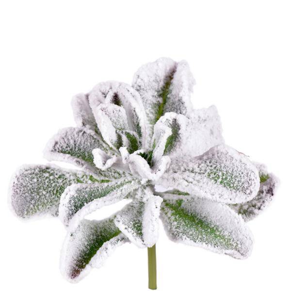 6"-8" Artificial Frosted Succulent Stem (3 pack assorted) 2