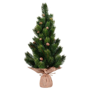 19" Artificial Spruce Sapling Artificial Christmas Tree 1