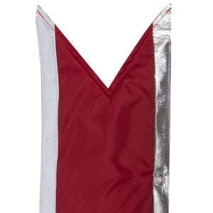 24" x 30" 7" Red-Silver Nylon Outdoor Bow 3