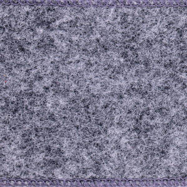 2.5" x 10Yd Pewter Felt Wired Edge Ribbon 2