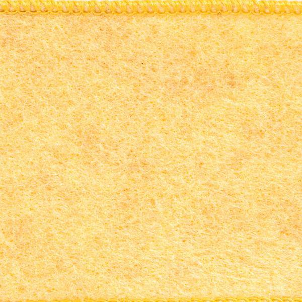 2.5" x 10Yd Mustard Felt Wired Edge Ribbon 2