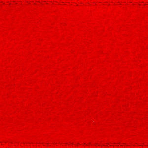 2.5" x 10Yd Red Fur Felt Ribbon 2