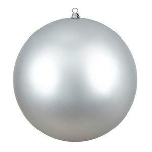 20" Silver Shiny Giant Ball Ornament 1