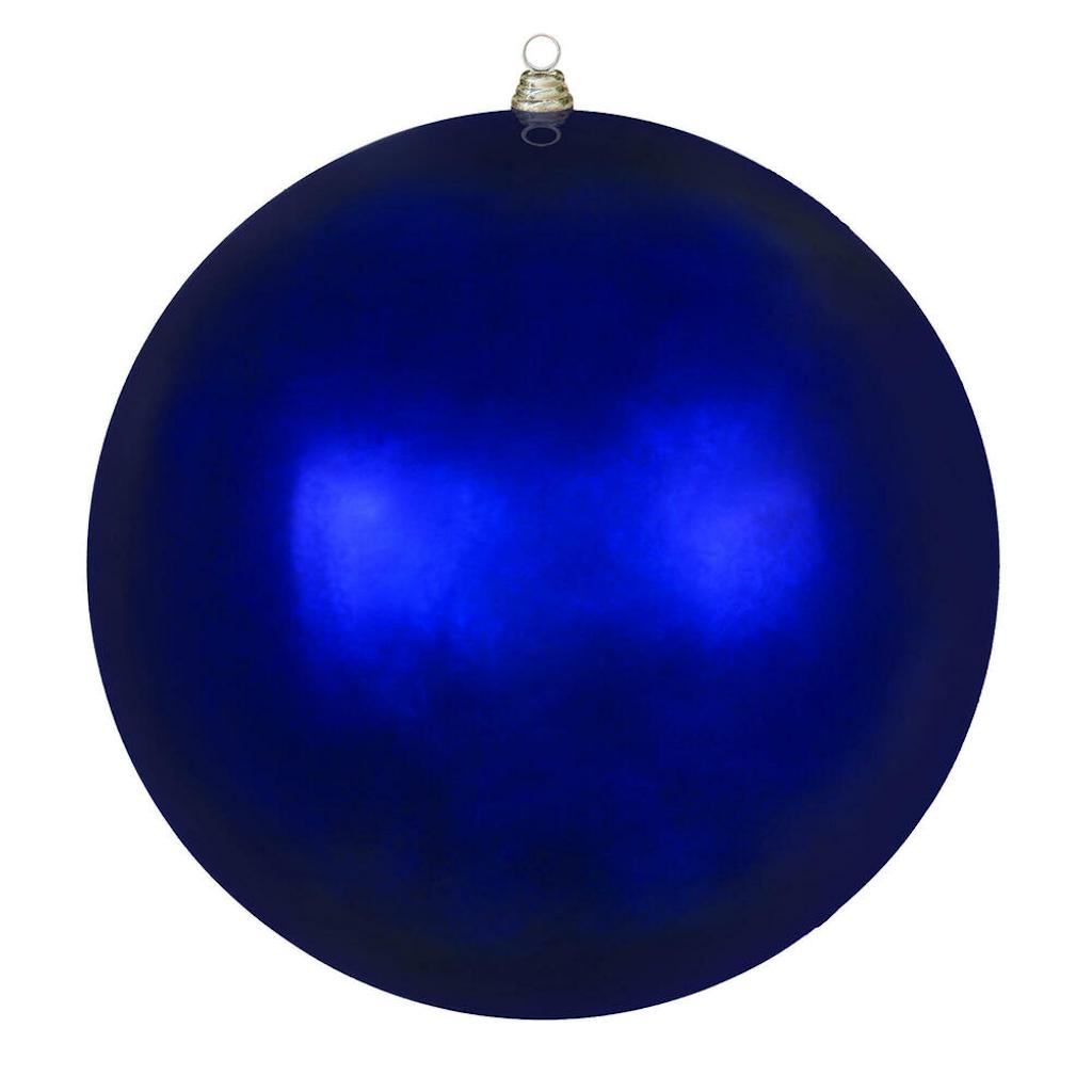 24" Midnight Blue Shiny Giant Ball Ornament 1