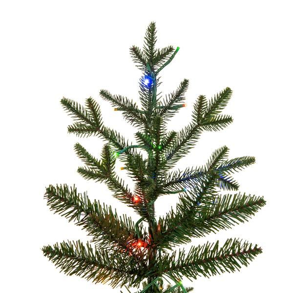 9' x 57" Artificial Kamas Fraiser Fir 1700 Color Changing Low Voltage 3MM LED Lights 3