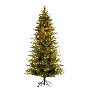 12' x 72" Artificial  Kamas Fraiser Fir 2950 Color Changing Low Voltage 3MM LED Lights 1