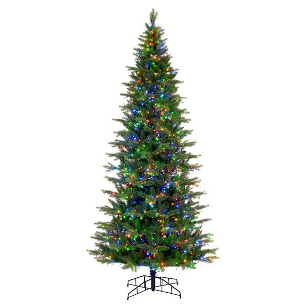9' x 52" Artificial Balsam Spruce 1700 Color Changing Low Voltage 3MM LED Lights 2