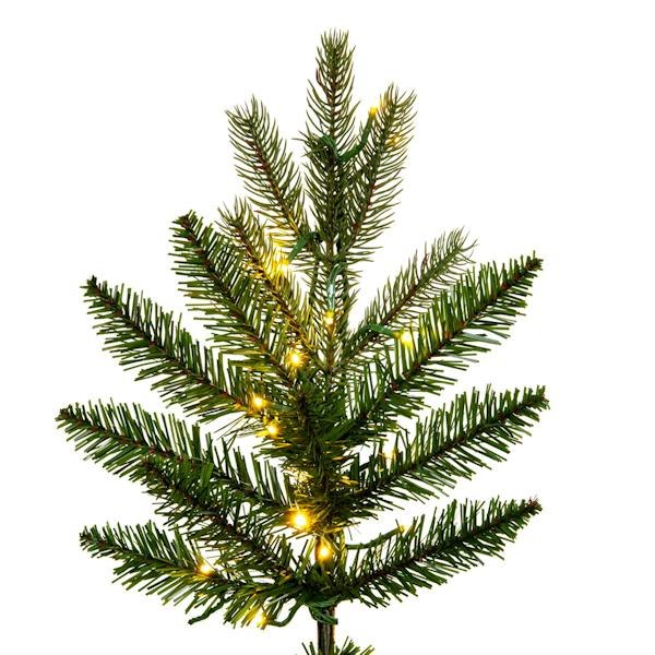 9' x 52" Artificial Balsam Spruce 1700 Color Changing Low Voltage 3MM LED Lights 3