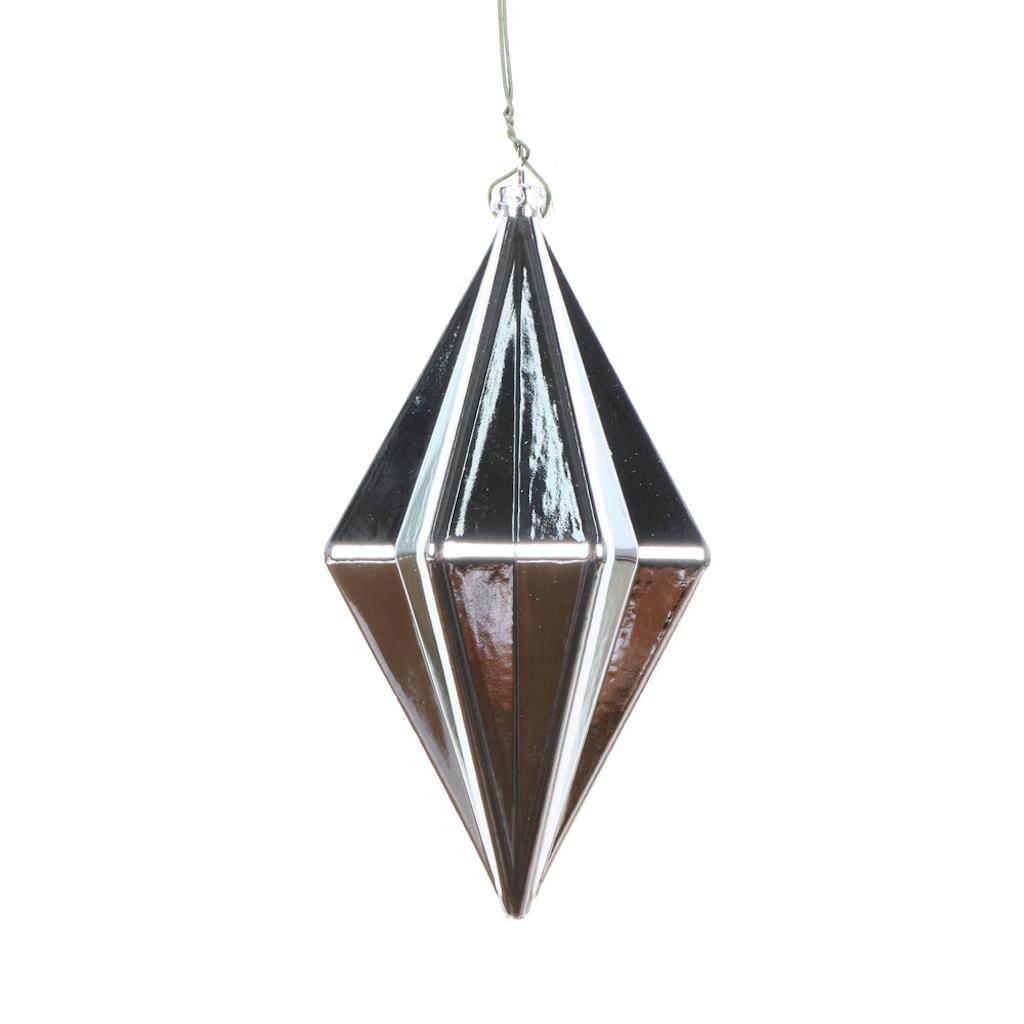 5.5" Frosty Mint Shiny Finial Ornament (4 pack) 1