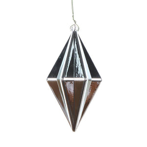 5.5" Frosty Mint Shiny Finial Ornament (4 pack) 1