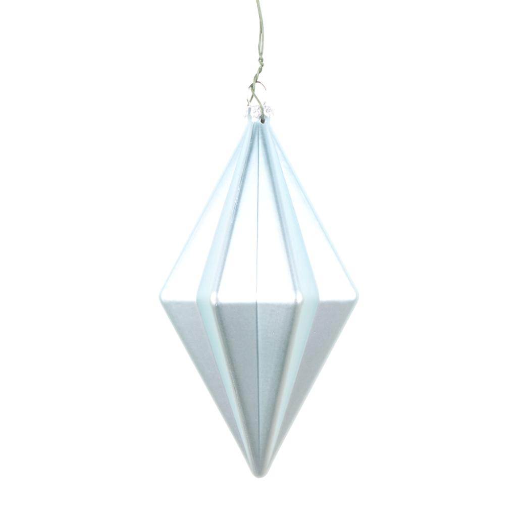 5.5" Frosty Mint Matte Finial Ornament (4 pack) 1