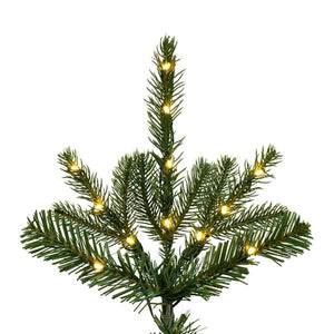 7.5' x 57" Artificial Yukon Display 750 Warm White LED Lights 2