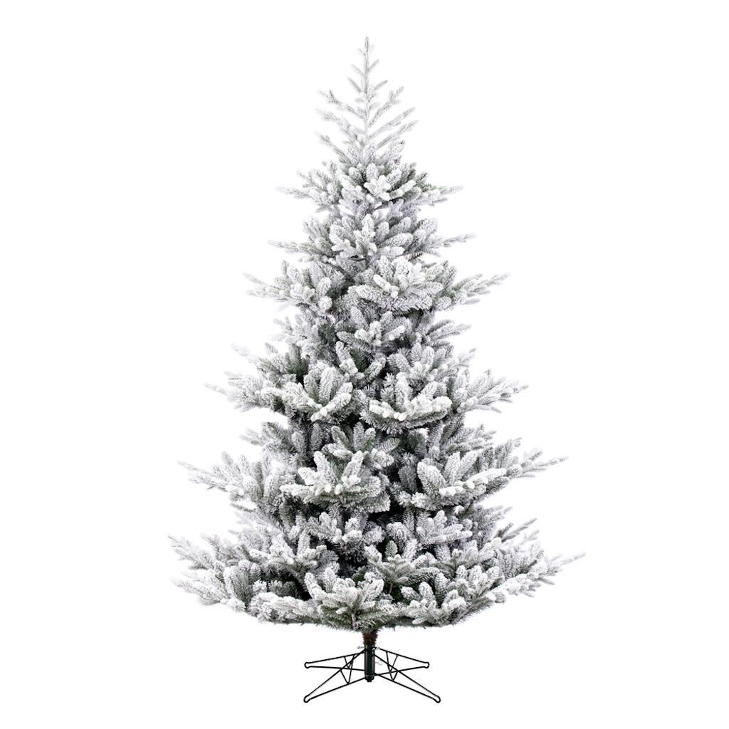 9' x 68" Artificial Flocked Hudson Fraser Unlit 1