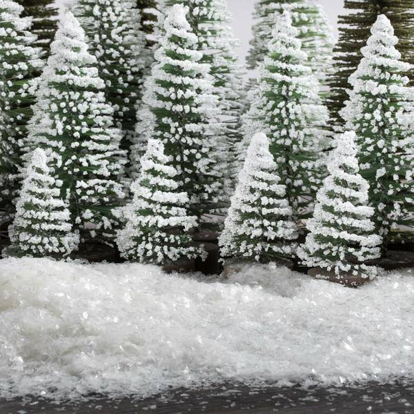Artificial White Iridescent Scatterflakes (10Lb Box) 2