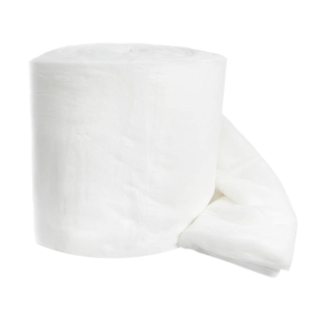 4" White Snow 60' x 30" Roll Blanket 1