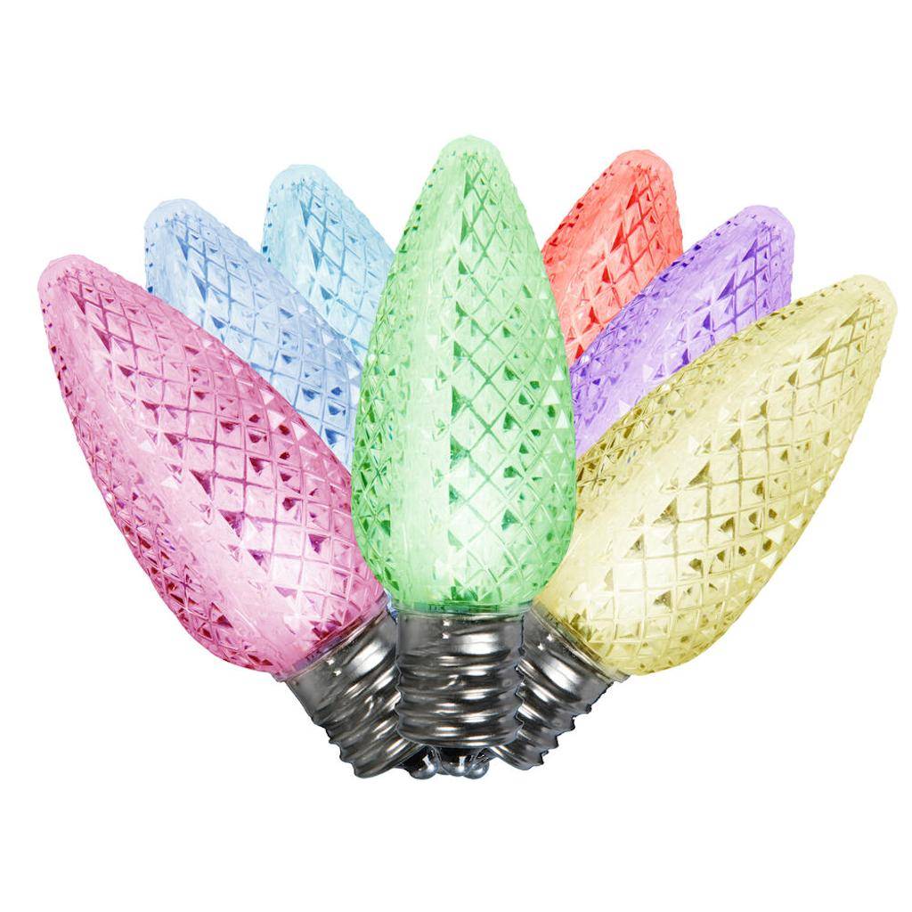 C9 Intermediate Screw Base Sychronous RGB LED (25 pack) 1