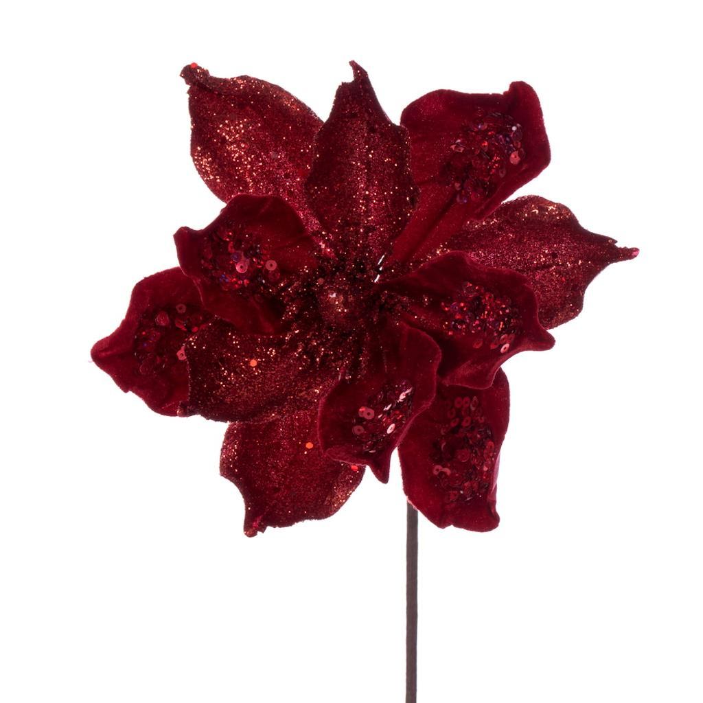 15" Red Deluxe Magnolia Stem (6 Pack) 1