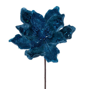 15" Turquoise Deluxe Magnolia Stem (6 Pack) 1
