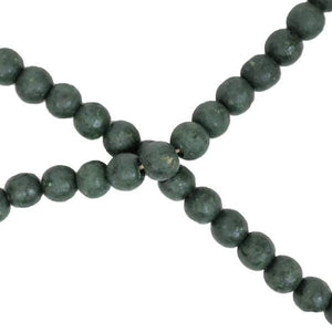 72" Moss Green Wooden Bead Garland (2 Pack) 2