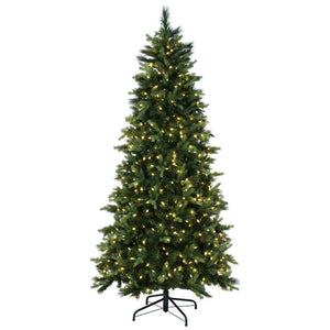 9' x 49" Artificial Southern Mixed Spruce 2162 Tips 750 Warm White LED Lights 1