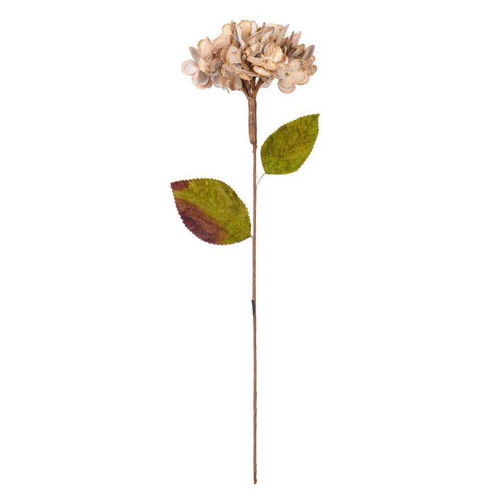 17" Artificial Champagne Hydrangea Spray (3 Pack) 1