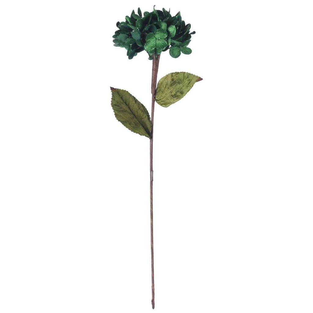 17" Artificial Emerald Hydrangea Spray (3 Pack) 1