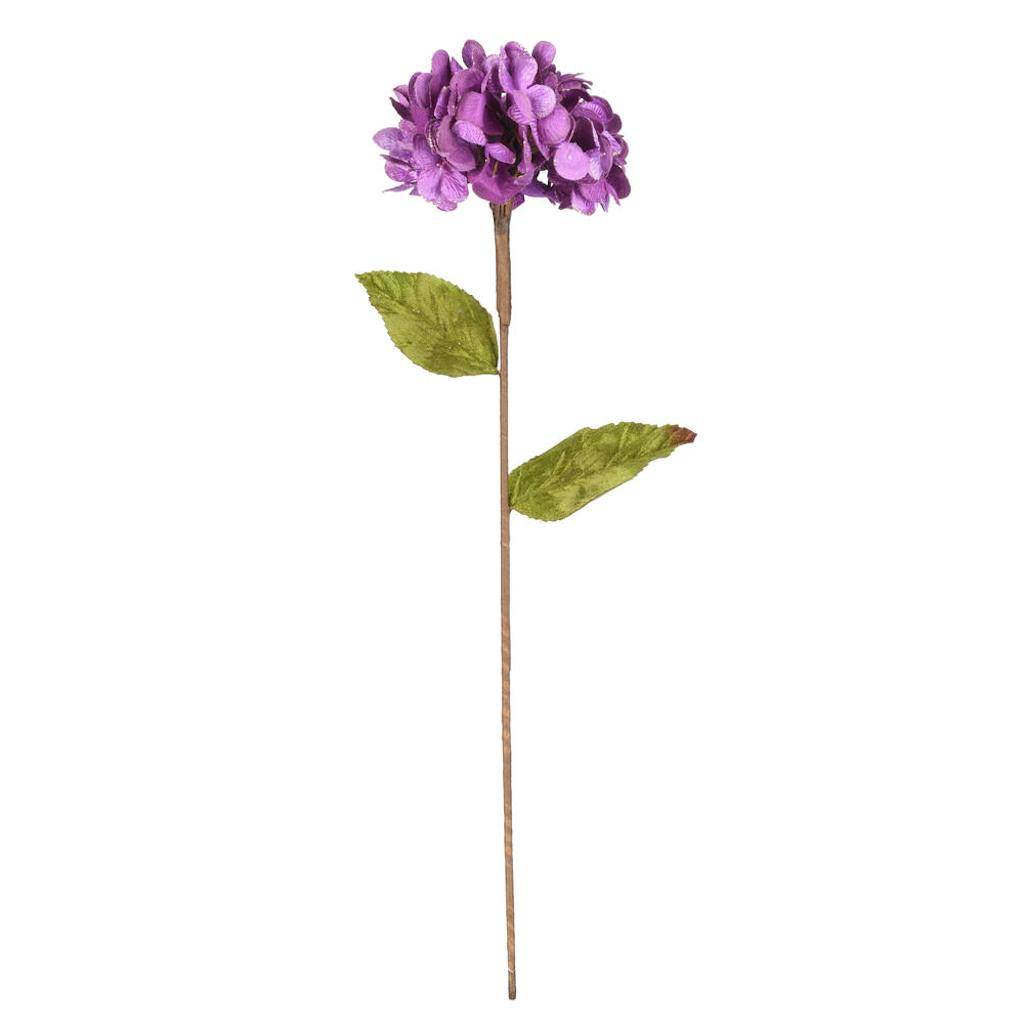17" Artificial Plum Hydrangea Spray (3 Pack) 1