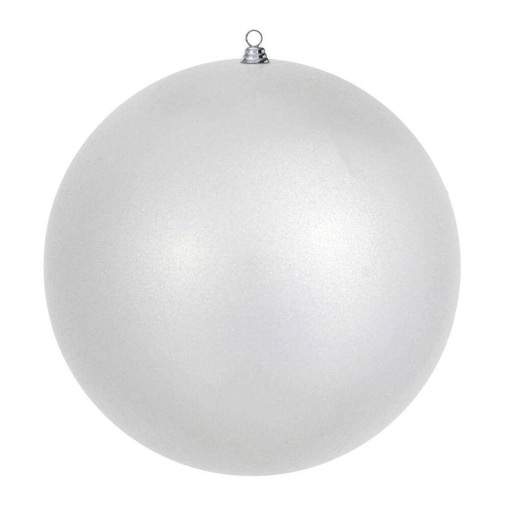 20" Silver Candy Giant Ball Ornament 1