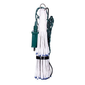 80 Light x 16" 24 volt White Wire Blue 5mm Lights Starburst LED 2