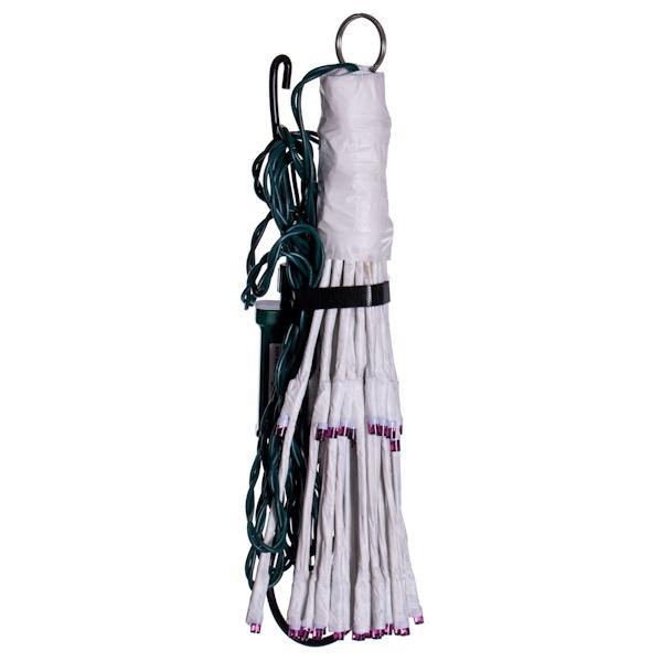 80 Light x 16" 24 volt White Wire Purple 5mm Lights Starburst LED 2