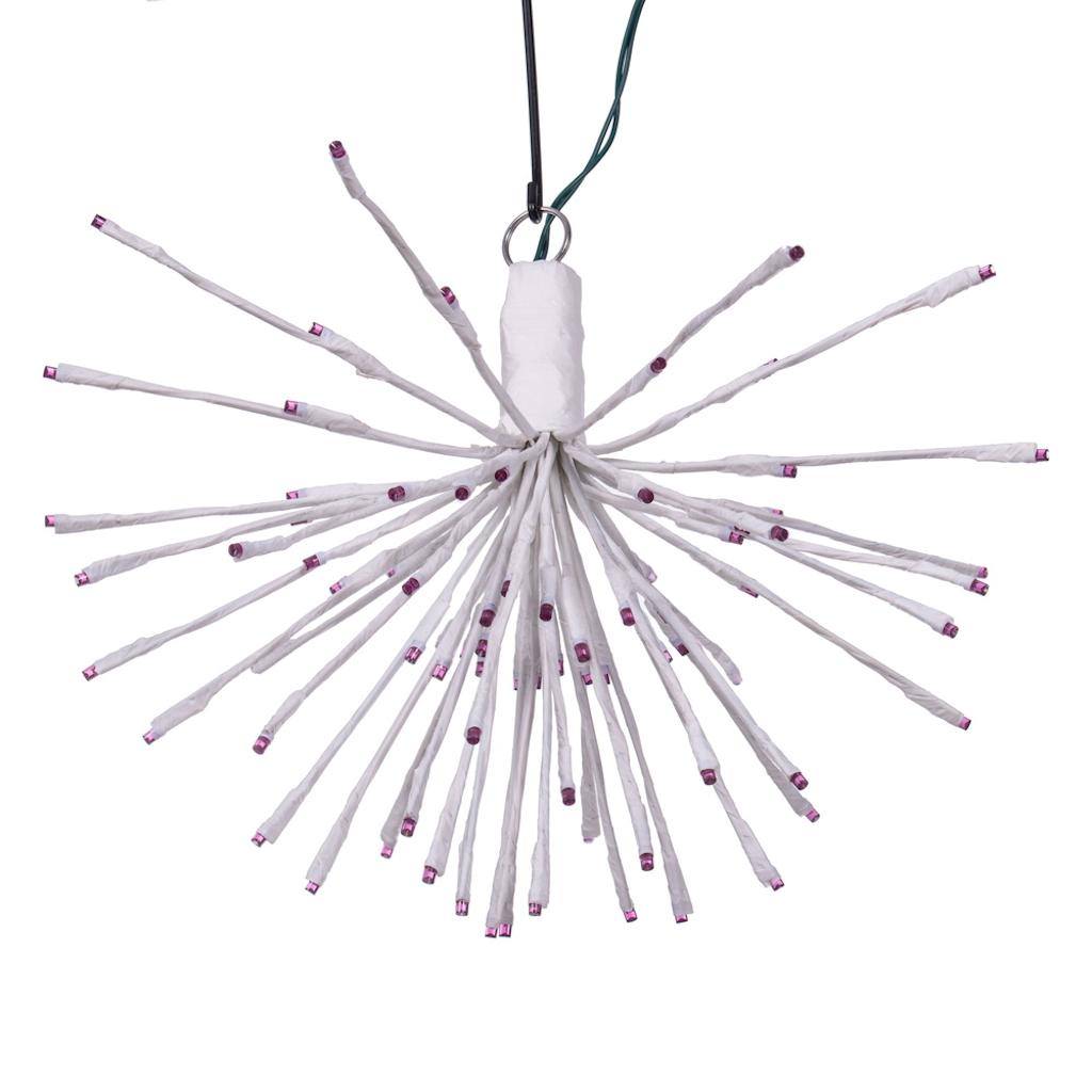 80 Light x 16" 24 volt White Wire Purple 5mm Lights Starburst LED 1