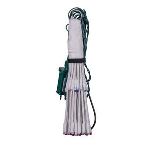 80 Light x 16" 24 volt White Wire Twinkle Red / White / Blue 5mm Lights Starburst LED 2