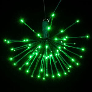 80 Light x 16" 24 volt Green Wire Green 5mm Lights Starburst Multi LED 5