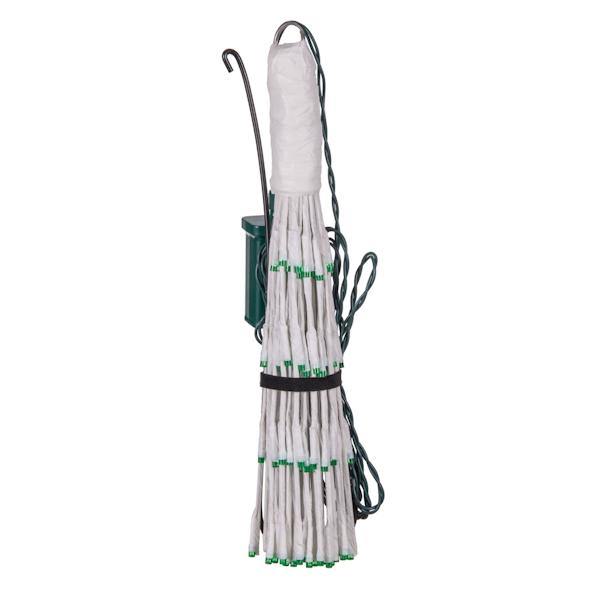 160 Light x 24" 24 volt White Wire Green 5mm Lights Starburst LED 2