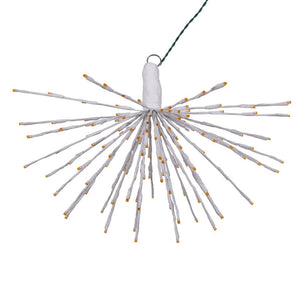 160 Light x 24" 24 volt White Wire Orange 5mm Lights Starburst LED 1