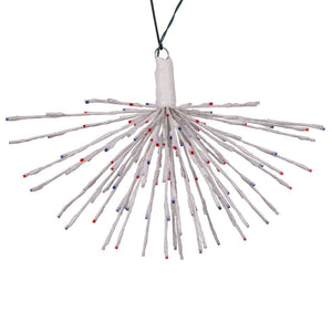 160 Light x 24" 24 volt White Wire Red / White / Blue 5mm Lights Starburst LED 1