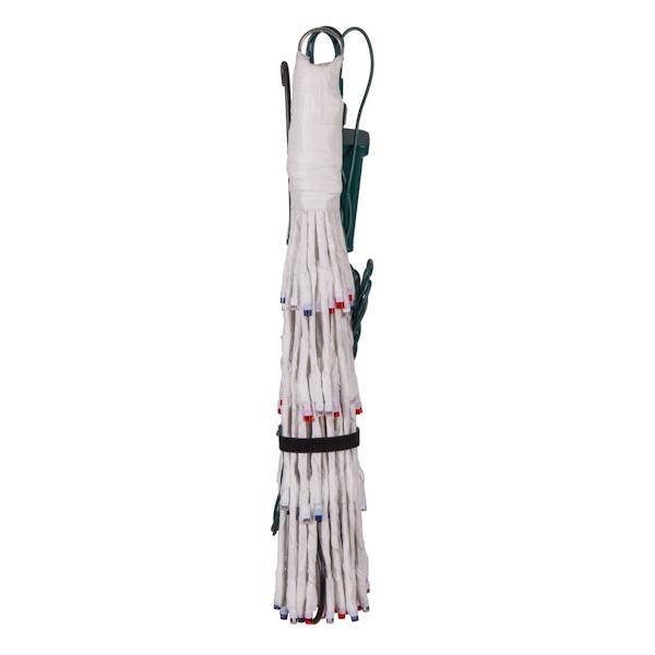 160 Light x 24" 24 volt White Wire Twinkle Red / White / Blue 5mm Lights Starburst LED 2