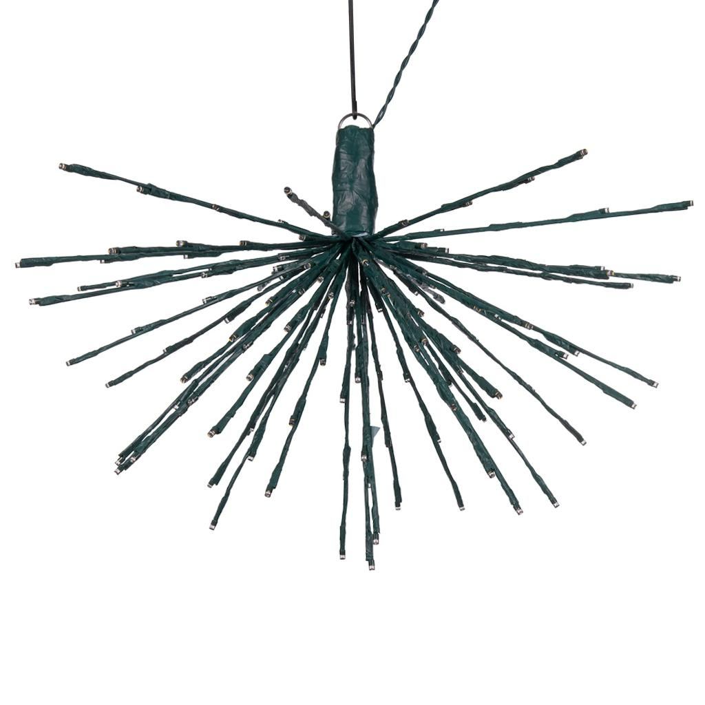 160 Light x 24" 24 volt Green Wire Yellow 5mm Lights Starburst LED 1
