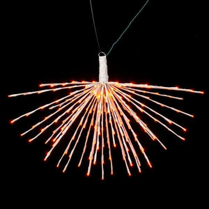 240 Light x 32" 24 volt White Wire Pink 5mm Lights Starburst LED 5