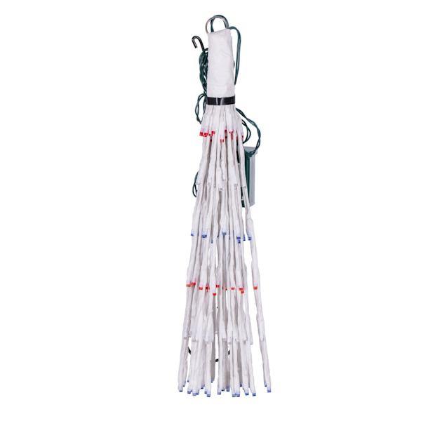 240 Light x 32" 24 volt White Wire Red / White / Blue 5mm Lights Starburst LED 2
