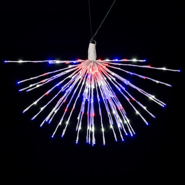 240 Light x 32" 24 volt White Wire Red / White / Blue 5mm Lights Starburst LED 5